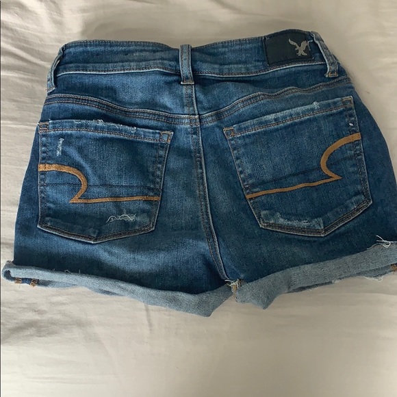 AE Ripped Jean Shorts - Picture 2 of 4
